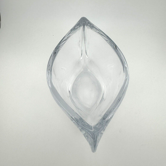 Crystalite Bohemia modern Orbit Bowl Vase 180mm from Poland - Picture 4 of 9